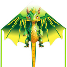 Cartoon Dragon Kite for Kids Ages 4-12, Easy to Fly for Beginners