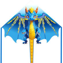 Cartoon Dragon Kite for Kids Ages 4-12, Easy to Fly for Beginners