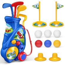 Naxudcoo Kids Golf Set for 2 3 4 5 Year Old Boys Girls Kids Golf Clubs Todd