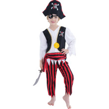 Sincere Party Boy's Pirate Costume Deluxe Pirate Book Week Role Play Dress Up Set 6pcs Included