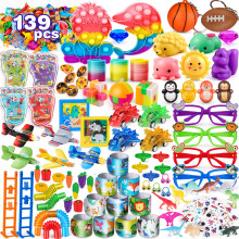 AmyBenton 139PCS Party Bag Fillers for Kids -Bulk Assorted Party Bag Toys