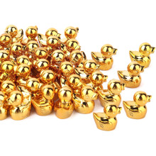 Penitue 150pcs Mini Resin Ducks, Glittering Miniature Ducks Decor Little Garden Landscape Animal Cake Dollhouse Decor Accesorios & DIY Craft