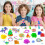 ROSHUKG 8000 Loom Bands Refill Kit, 40 Colours 4