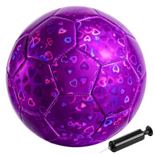 Vastoy Glitter Size 2/3 Football for Kids Ages 3-8, Outdoor Garden Toy