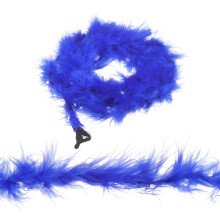 sourcing map 4 Pcs 2.2 Yards Feather Boa, Colourful Feather Boas Bulk, Artificial Fluffy Boas for Costume, DIY Craft, Home Wedding Party Decoration