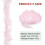 sourcing map 4Pcs 2.2 Yards Feather Boa for Costume,DIY Craft Pink 2