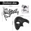 Oidea Couples Masquerade Mask Set, Vintage Half Face Masks 3