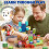 Magnetic Blocks 100PCS Magnetic Building Blocks Construction Stacking Tiles 3