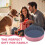 Ball Pit, 100cm Foldable Ball Pit for Dogs, Portable Ball Pit 6