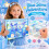 12 Pack Blue Butter Cloud Slime Kit - Soft Stretchy DIY Squishy Toy 7