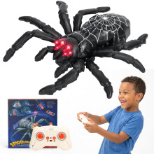 Wall Crawling Spider Remote Control Wall Climbing Spiders Rechargeable Robot Climbing Spider RC Wall Crawler Spiders Robot Remote Control Crawling