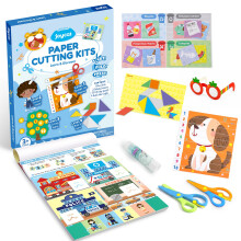 JoyCat Paper Cutting Kits for Kids Ages 3-5 Learn & Discover Scissor Skills