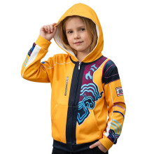 Hoodie Kids Kpop Costume- Girls Cosplay Jacket with Zippered Hood Hip Hop Causal School Hooded Sweatshirt Outwear Stage Shows for Cosplay World Book