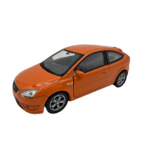DROMADER Ford Focus ST model car 1:39, orange - Detailed collector's model Welly | Miniature vehicle