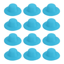 PATIKIL Mini Formal Hats, Miniature Doll Hats Mini Top Hat for Crafts Hair Accessories Decorate Doll Snowman