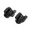 INJORA Black Coating Brass Diff Covers for 1/30 Axial SCX30 4