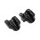 INJORA Black Coating Brass Diff Covers for 1/30 Axial SCX30 3