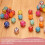 sourcing map 6 Sided Acrylic Dice 18mm/0.71" Orange 50Pcs 3