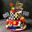 Race Car Cake Decorations Growing Up Two Fast Birthday Decor 7