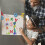 192 Pcs 9 Colors Magnetic Letters Numbers Foam Set 6