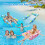 2 Pack Lilo Pool Inflatables with 2 Drink Holders and 1 Air Pump 2