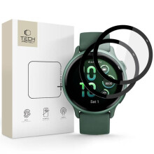 Ochranné sklíčko Tech-Protect Glass Flex+ pro Garmin Vivoactive 6, balení po 2 ks