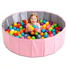 Foreverup Ball Pit, 80 CM Foldable Baby Ball Pit, Portable Ocean Ball Pits for Children Girls Boys