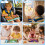 4 Pack Reusable 3D Jelly Sticker Book with Spiral Binding for Toddlers 8