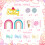 Candyland Cake Topper Ice Cream Candy Cake Decorations 2