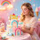 Candyland Cake Topper Ice Cream Candy Cake Decorations 5