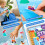 4 Pack Reusable 3D Jelly Sticker Book with Spiral Binding for Toddlers 5