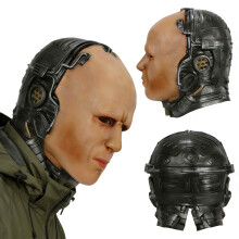 Robot Latex Mask Adult Alien Face Mutant Halloween Cosplay Props