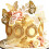 LaVenty Gold Frame Cake Decorations Tea Party Cake Topper 8