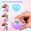 Didiseaon 50pcs Plastic Capsules Empty Balls for Bubble Gum Machine 6