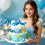 Under the Sea Ocean Cake Decorations Shells Cake Decor 5