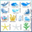 Under the Sea Ocean Cake Decorations Shells Cake Decor 2