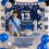 13th Birthday Decorations Blue Silver Party Decor Set for Men Boys 1