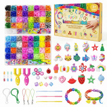 Thalynox 5000+ Loom Bands Kit, Loom Rubber Bands for DIY