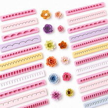 Polymer Clay Petal Cutter Tool Kit For 3D Flower Crafts