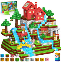 iKidiki 100 Pcs Magnetic Blocks, Toys for 3 4 5 6 Year Old Boys Girls Magnetic Buliding Block Gift for 3-6 Year Old Boys Montessori Toys for Kid