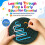 Double-Sided Silicone Sensory Activity Board, Quiet Travel Fidget Toy 3