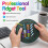 Double-Sided Silicone Sensory Activity Board, Quiet Travel Fidget Toy 4