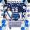 13th Birthday Decorations Blue Silver Party Decor Set for Men Boys 7