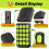 Sound Effects Machine with 20 Hilarious Sounds & 10 Second Voice Recorder 3