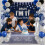 16th Birthday Decorations Blue Silver Party Decor Set for Men Boys 6
