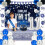 16th Birthday Decorations Blue Silver Party Decor Set for Men Boys 7