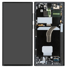Galaxy S22 Ultra LCD kijelző grafit/égkék/piros