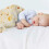 Runde Babydecke 85x85 cm mit Mütze für Babys 9