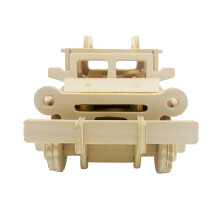 DIY 3D Holz Auto Puzzle Spielzeug Set