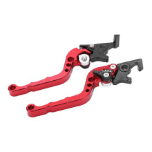 CNC Kupplung Bremshebel Motorrad Rot Alu